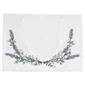 ラベンダーとユーカリ ラージペーパーバッグ (裏面)