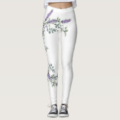 ラベンダーとユーカリ レギンス (正面)