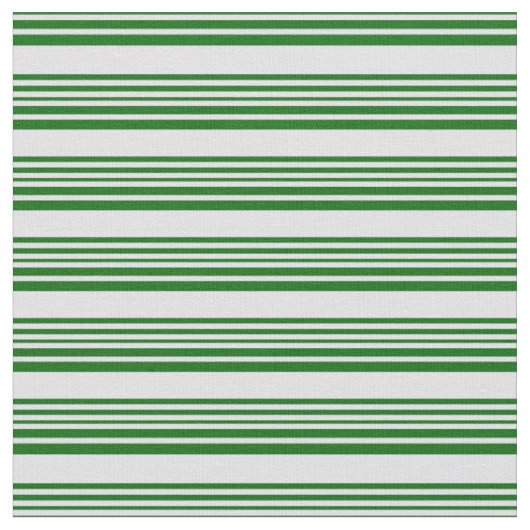 ラベンダーと濃い緑の線のパターン ファブリック (クローズアップ)