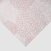 ラベンダーと白い花のバースト 薄葉紙 (詳細)