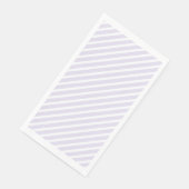 ラベンダーと白の対角線パタストライプのーン (コーナー)