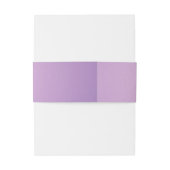 ラベンダーと金ゴールド 招待状ベリーバンド (裏面例)