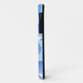 ラベンダーと青い海淡い色の貝 Case-Mate iPhoneケース (裏面/左)