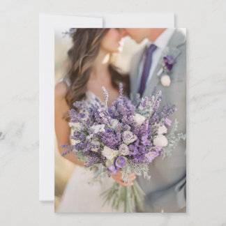 ラベンダーのような愛 | セレネスタイル 招待状