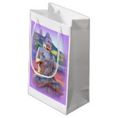 ラベンダーのオーラ仏 スモールペーパーバッグ (裏面アングル)