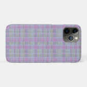 ラベンダーのチェックのハーモニー Case-Mate iPhoneケース (裏面(横))