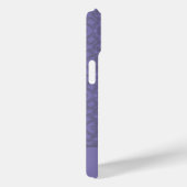 ラベンダーのパーソナル化パターン Case-Mate iPhoneケース (裏面 / 右)
