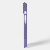 ラベンダーのパーソナル化パターン Case-Mate iPhoneケース (裏面 / 左)