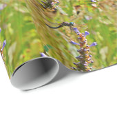 ラベンダーのフラワードラゴンフライ ラッピングペーパー (ロールコーナー)