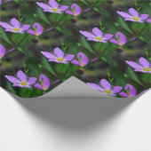 ラベンダーのラッピング紙ワイルドフラワーサバティア ラッピングペーパー (コーナー)