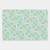 ラベンダーのルナモスオン ラッピングペーパーシート (正面)