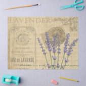 ラベンダーの分離 薄葉紙 (クラフト)