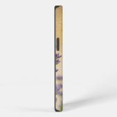 ラベンダーの可愛い花 iPhoneケース (右側面)