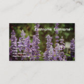 ラベンダーの名刺 名刺 (正面)
