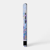 ラベンダーの夢 アート作品 iPhoneケース (左側面)
