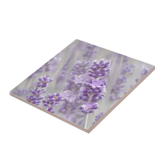 ラベンダーの夢 タイル (側面)