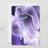 ラベンダーの天使 招待状 (正面)