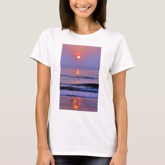 ラベンダーの太陽 Tシャツ (正面)