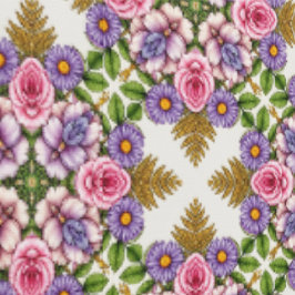ラベンダーの宝庫 | 菊花の上品なメダリオン 壁紙