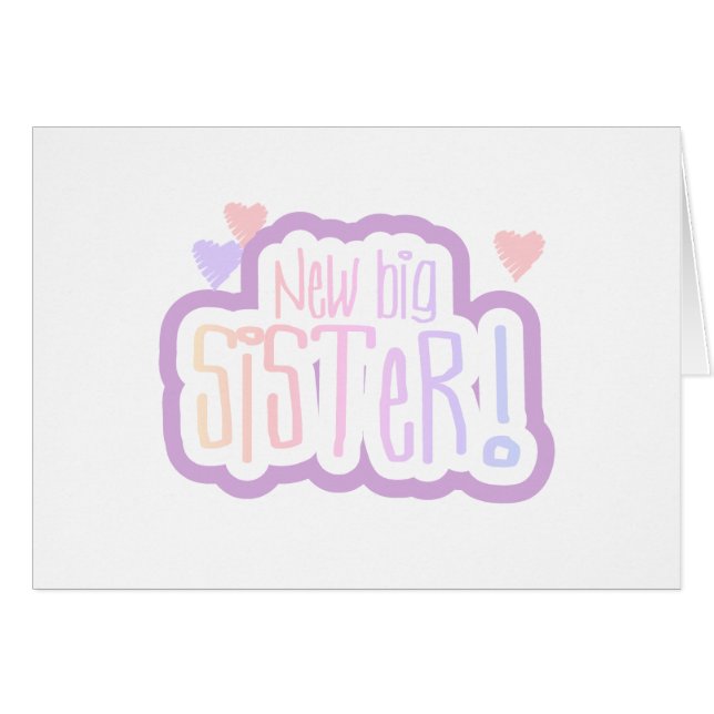 ラベンダーの文字の新しい姉 (正面横)