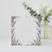 ラベンダーの水の色のフレーム淡い色のオリーブの背景 (スタンド正面)