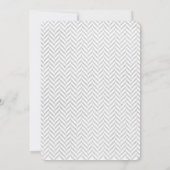 ラベンダーの水彩画のハートの婚約の招待状 招待状 (裏面)