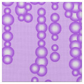 ラベンダーの泡の流れ ファブリック (クローズアップ)