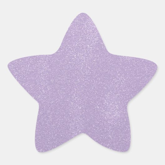 ラベンダーの混乱 星シール (正面)