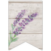 ラベンダーの生きている自然に精油のクラスのイベント バンティングフラッグ (第1の旗)