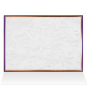 ラベンダーの結婚式のテーブル数Crdのカスタムな陰 (内部横(上))