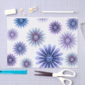 ラベンダーの花のティッシュペーパー 薄葉紙 (クラフト)