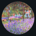 ラベンダーの花のフィールド， Claude Monet Stickers ラウンドシール<br><div class="desc">Claude Monetの美しいラベンダーの花あなたのカードや招待状と一緒に行くステッカー。完全にカスタマイズ可能で実行可能！名前を追加蔵書票!</div>