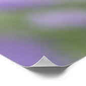 ラベンダーの花のマクロ画像と非常 ポスター (角)