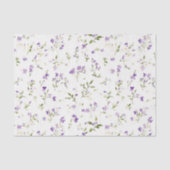 ラベンダーの花の誕生日 薄葉紙 (正面)