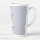 ラベンダーの花の鍵 カフェラテマグ (右)