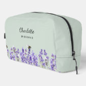 ラベンダーの花セージ緑の花嫁メイド ドップキット (右コーナー)