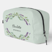 ラベンダーの花セージ緑の花嫁メイド ドップキット (右コーナー)