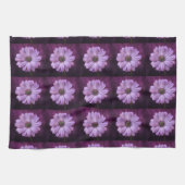 ラベンダーの花 キッチンタオル (横)