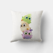 ラベンダーの花 クッション (裏面)