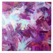 ラベンダーの花 タイル (正面)