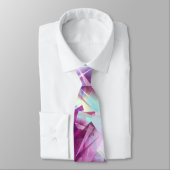 ラベンダーの花 ネクタイ (タイ)