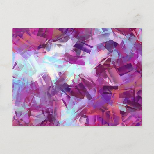 ラベンダーの花 ポストカード (正面)