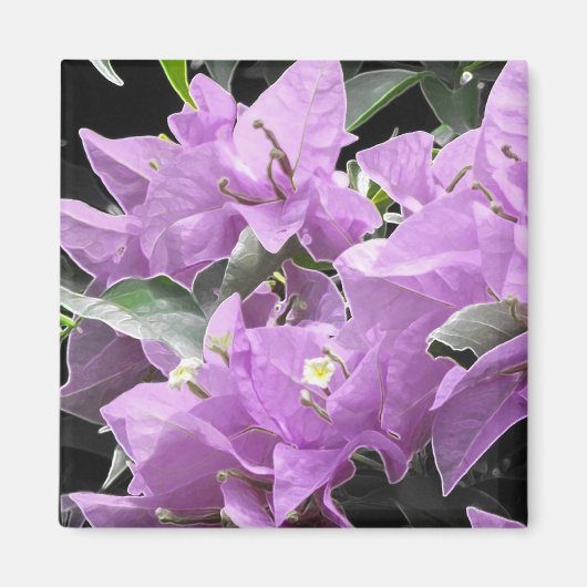 ラベンダーの花 マグネット (正面)