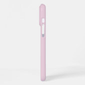 ラベンダーの花 : モノグラムイニシャル 'R' iPhoneケース (左側面)