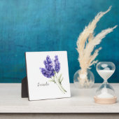 ラベンダーの花 水彩画 フォトプラーク (インサイチュ)