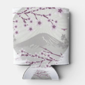 ラベンダーの花 缶クーラー (裏面)