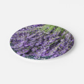 ラベンダーの茎の紙皿 ペーパープレート (アングル)