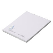 ラベンダーの蝶の夢 ノートパッド (回転)