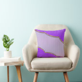 ラベンダーの装飾用クッション クッション (椅子)