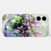 ラベンダーの開花ライラックブーケ Case-Mate iPhoneケース (裏面 (横))